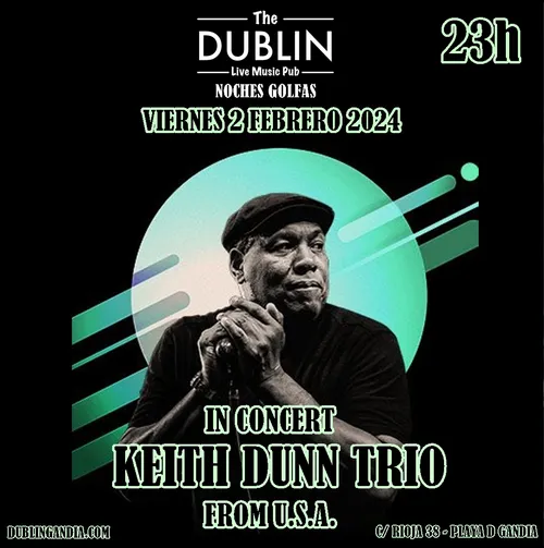 Cartel: KEITH DUNN TRIO