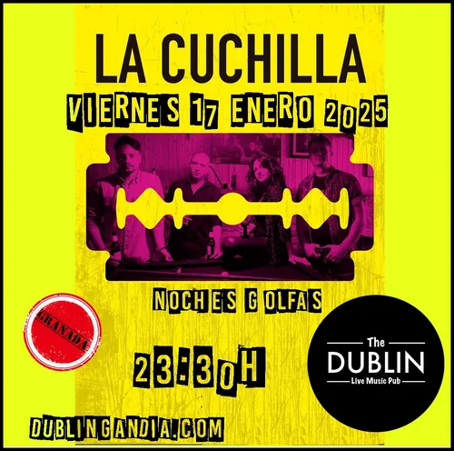 Cartel: LA CUCHILLA