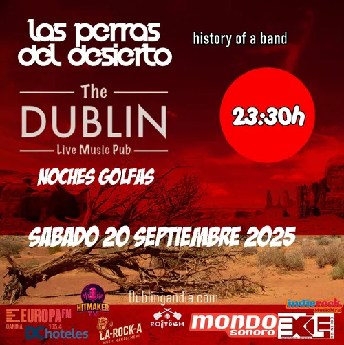 Cartel: LAS PERRAS DEL DESIERTO