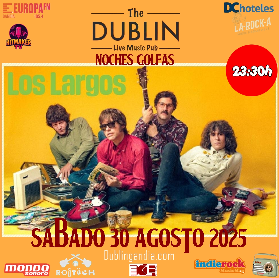 Cartel: LOS LARGOS