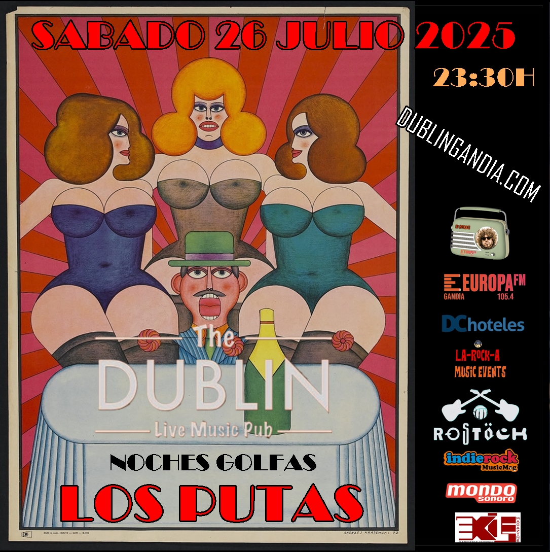 Cartel: LOS PUTAS