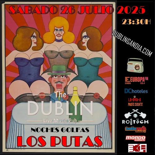 Cartel: LOS PUTAS