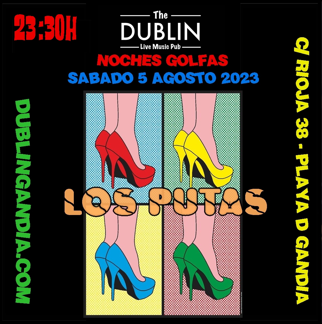 Cartel: LOS PUTAS
