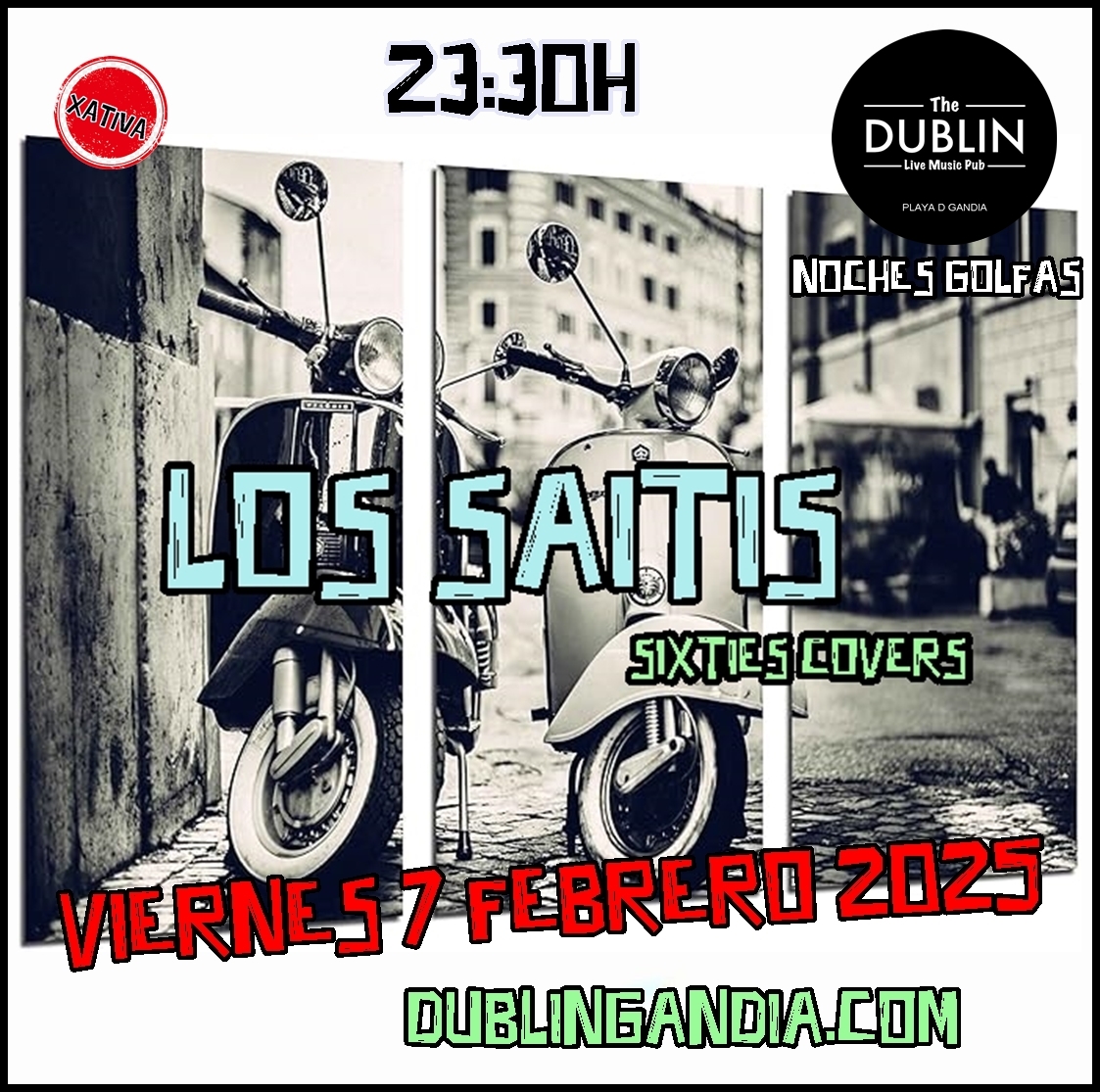 Cartel: LOS SAITIS