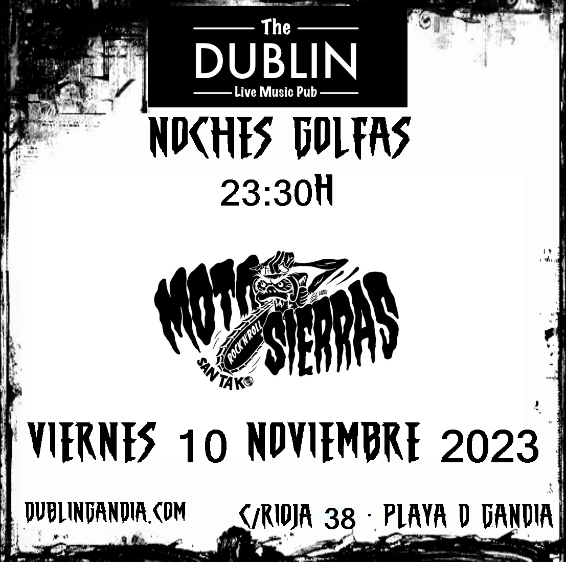 Cartel: MOTOSIERRAS