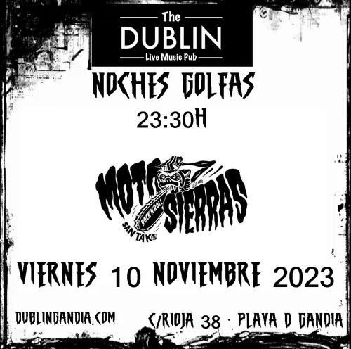 Cartel: MOTOSIERRAS