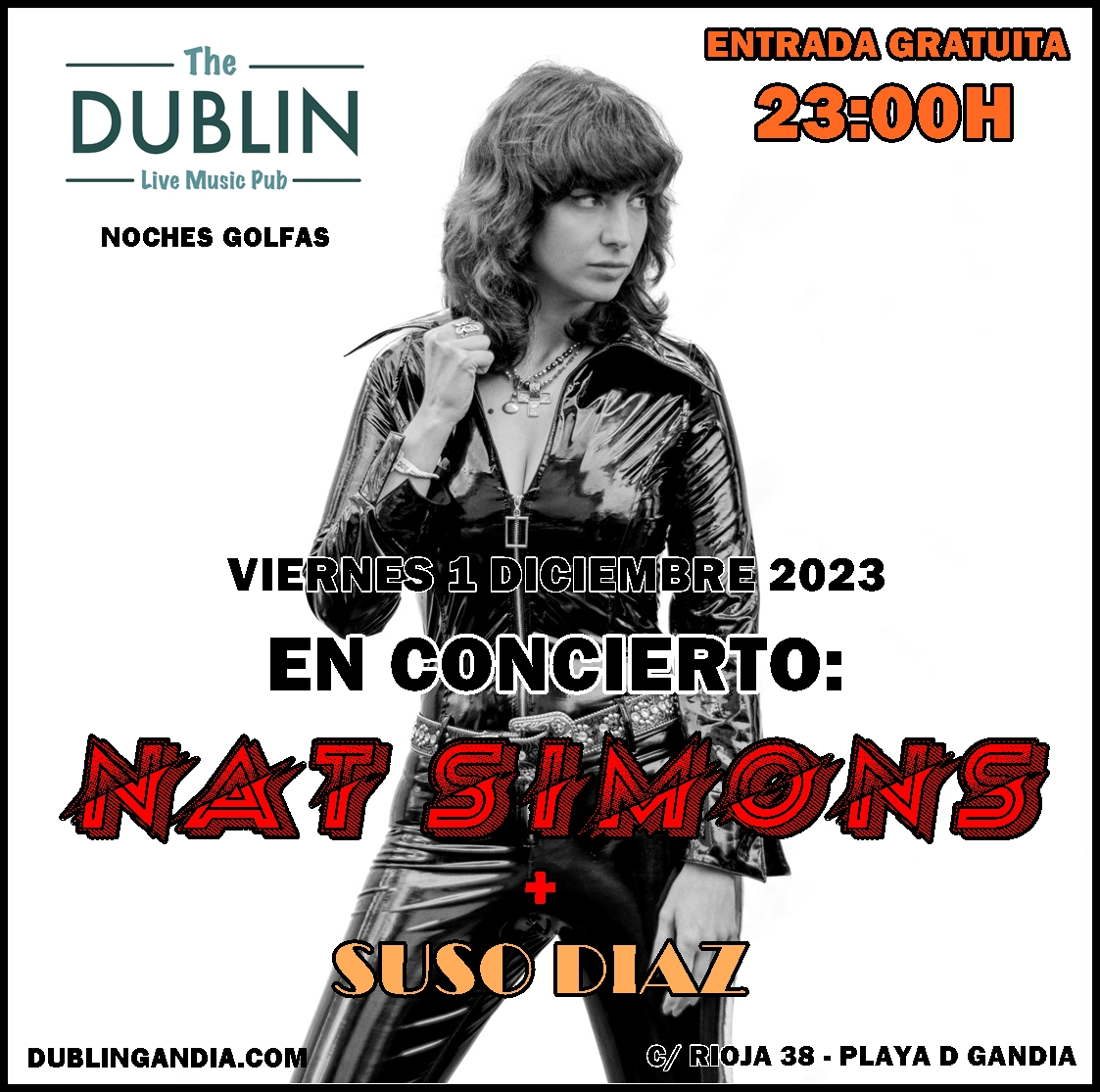 Cartel: NAT SIMONS + SUSO DIAZ