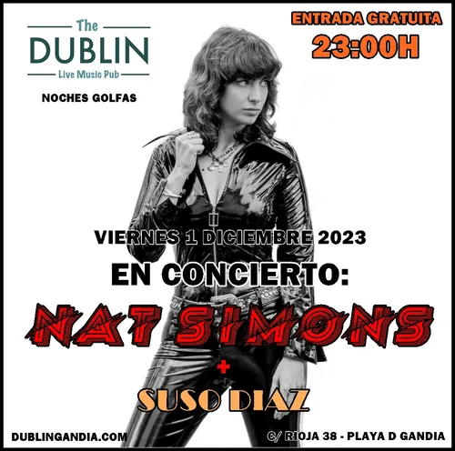 Cartel: NAT SIMONS + SUSO DIAZ
