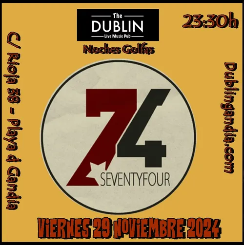 Cartel: SEVENTYFOUR