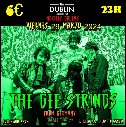 Cartel: THE GEE STRINGS