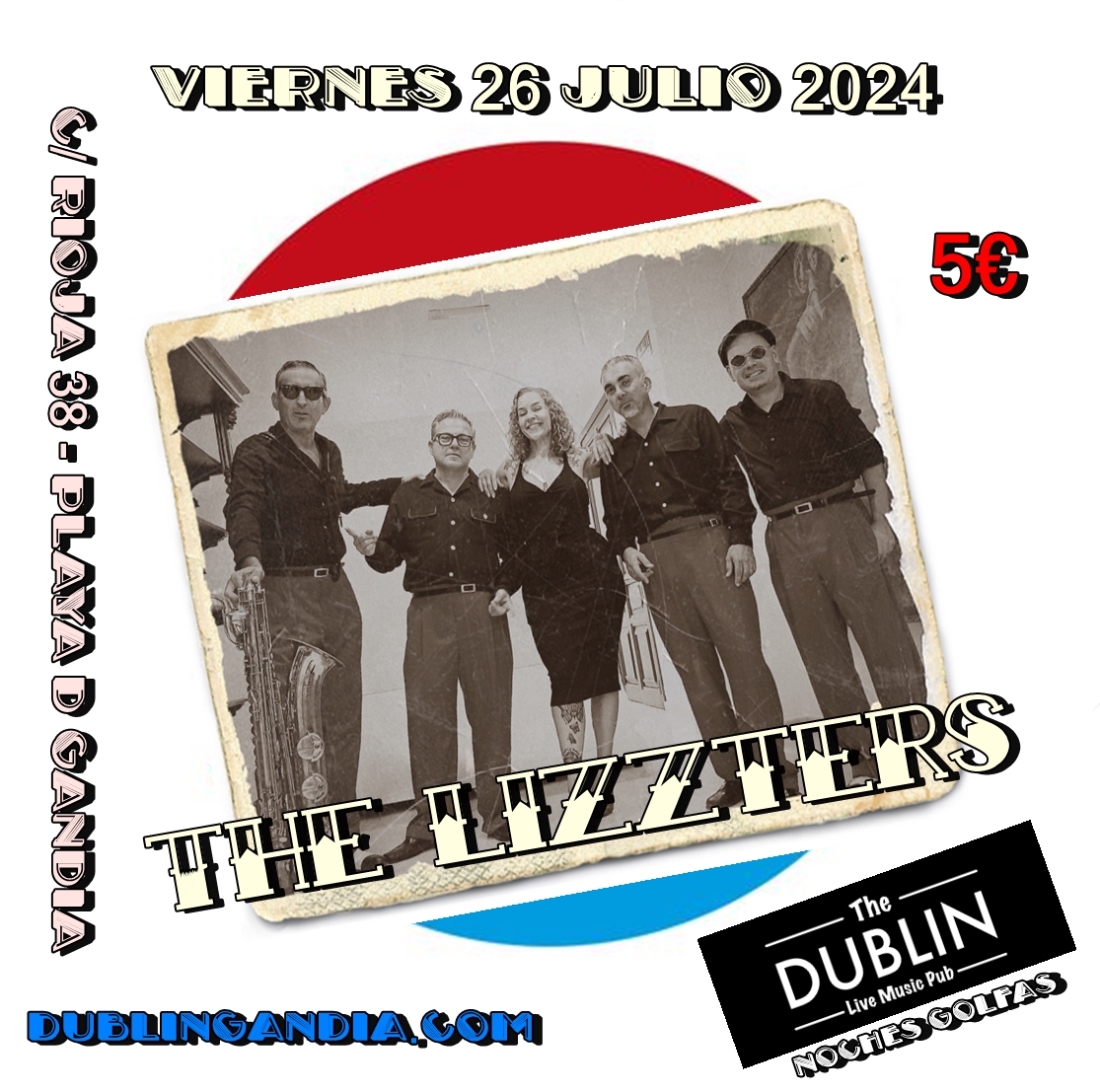 Cartel: LIZZY LEE QUINTET