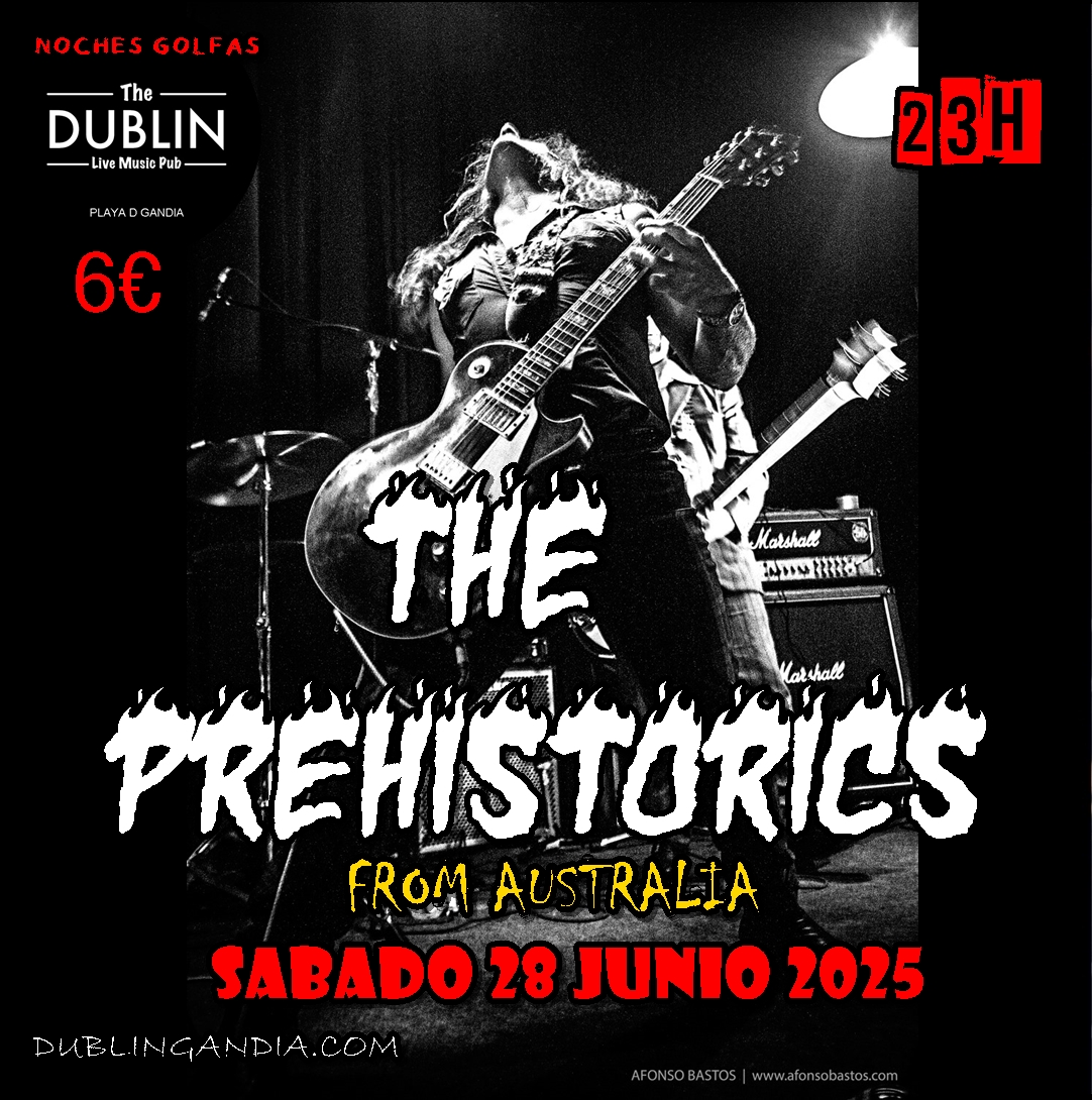 Cartel: THE PREHISTORICS FROM AUSTRALIA