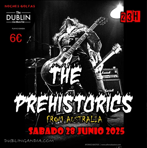 Cartel: THE PREHISTORICS FROM AUSTRALIA