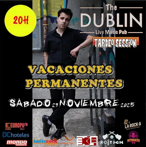 Cartel: VACACIONES PERMANENTES