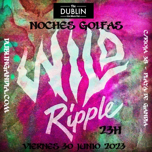 Cartel: WILD RIPPLE