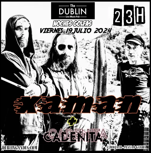 Cartel: XAMAN + CADENITA