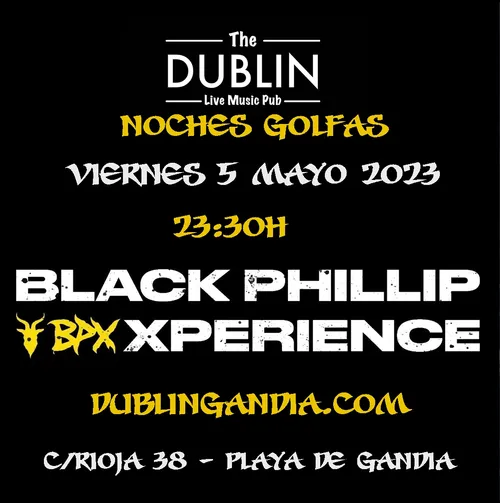 Cartel: BLACK PHILLIP XPERIENCE