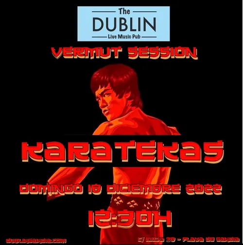 Cartel: SESSION VERMUT KARATEKAS