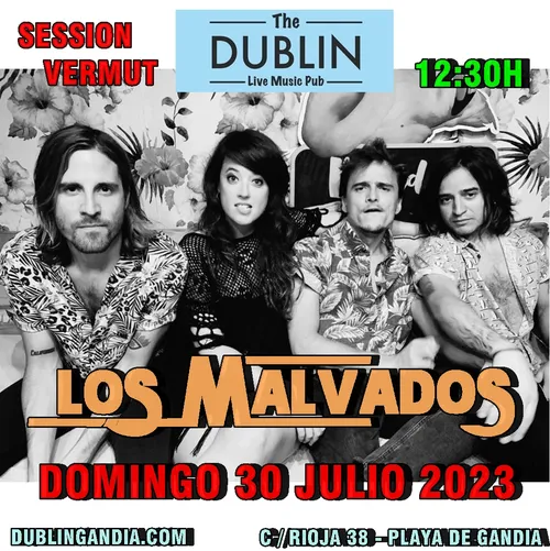 Cartel: SESSION VERMUT LOS MALVADOS
