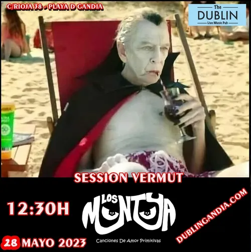 Cartel: SESSION VERMUT LOS MONTOYA