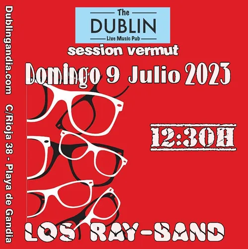 Cartel: SESSION VERMUT LOS RAY-BAND