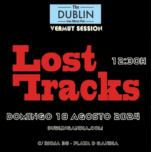 Cartel: SESSION VERMUT LOST TRACKS