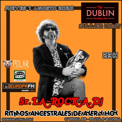 Cartel: SUMMER NIGHT Sr.LA-ROCK-A.Dj