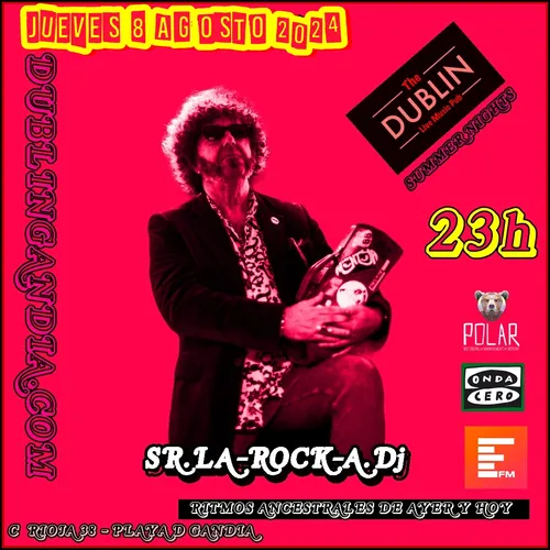 Cartel: SUMMER NIGHTS Sr.LA-ROCK-A.Dj