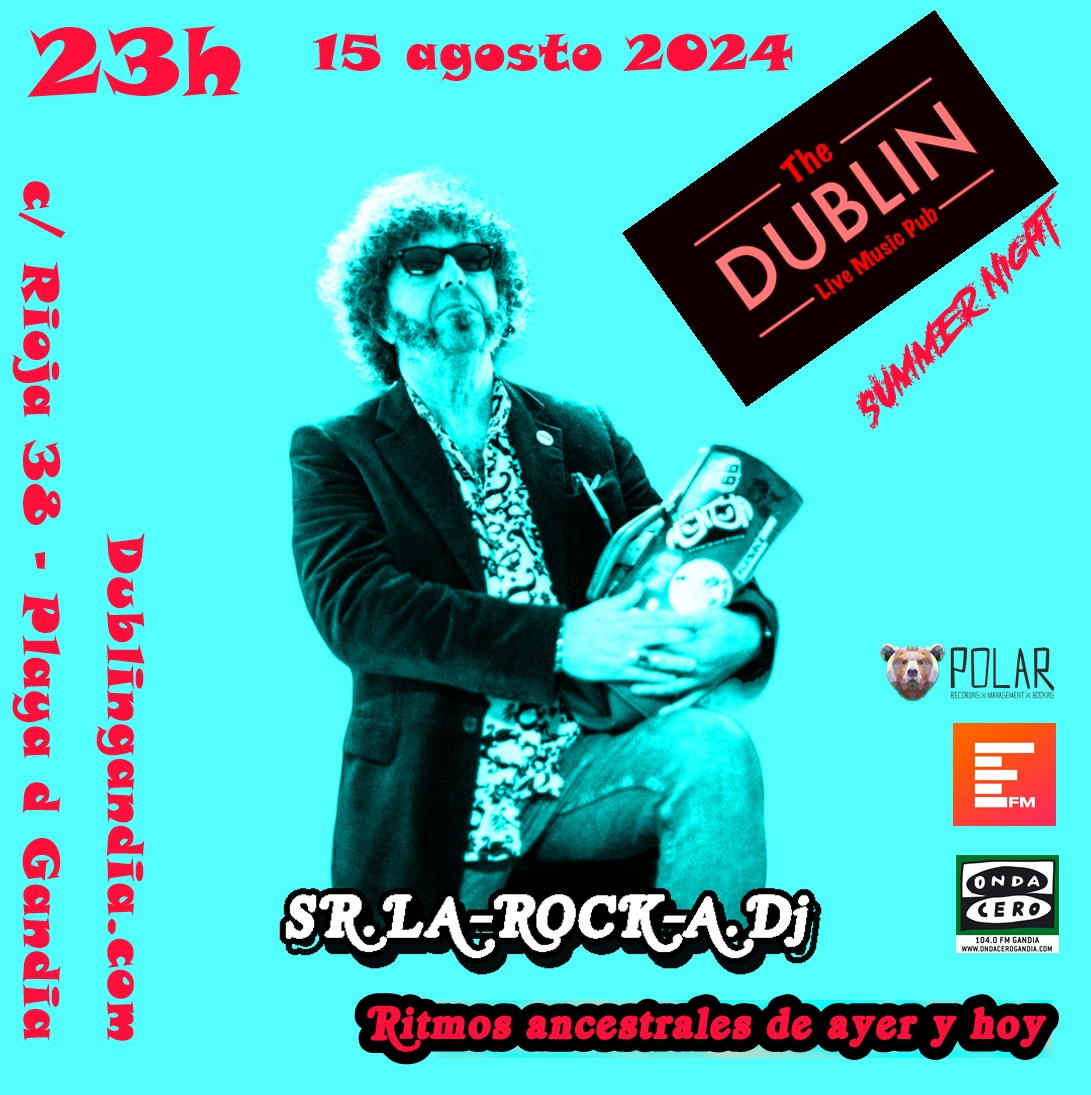 Cartel: SUMMER NIGHTS Sr.LA-ROCK-A.Dj