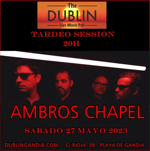 Cartel: AMBROS CHAPEL