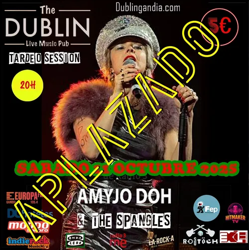 Cartel: AMYJO DOH & THE SPANGLES