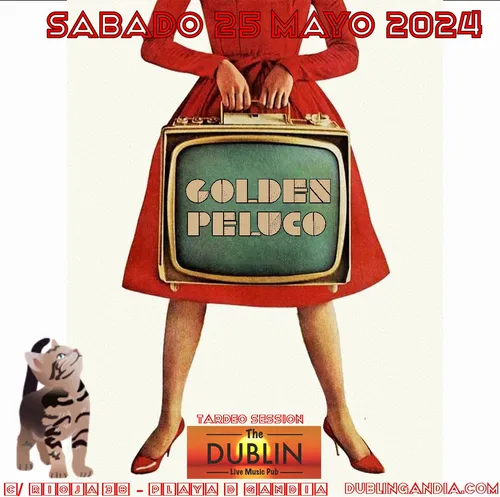 Cartel: GOLDEN PELUCO