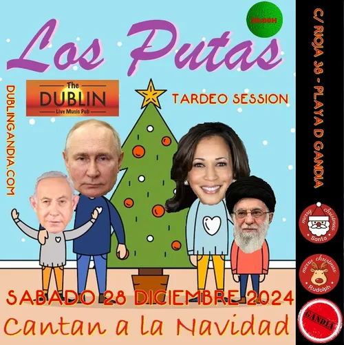 Cartel: LOS PUTAS