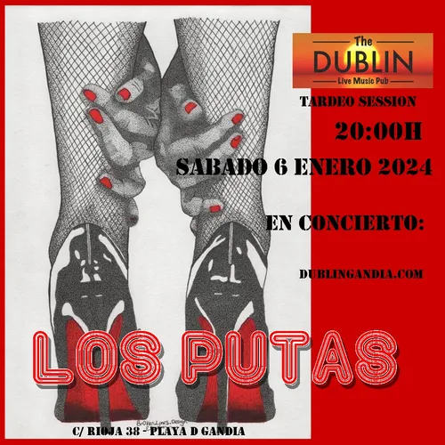 Cartel: LOS PUTAS