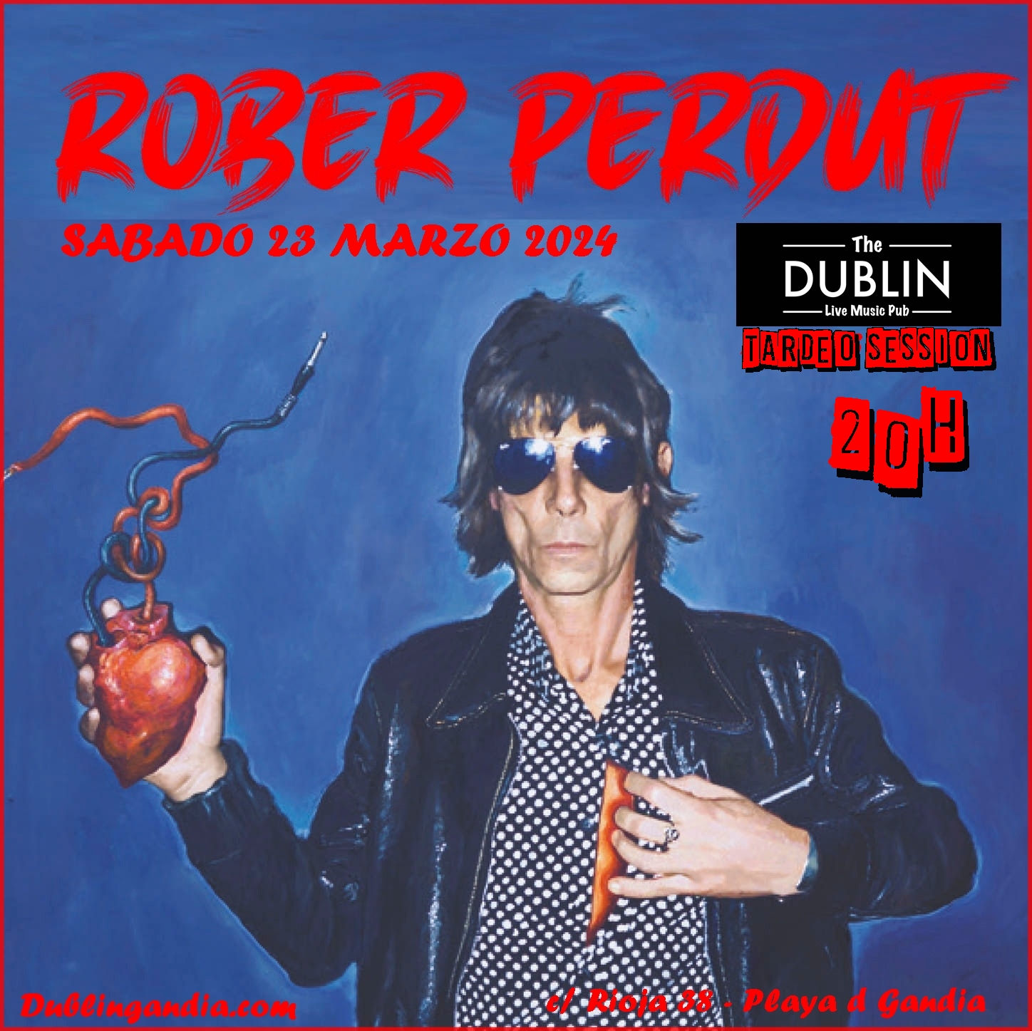 Cartel: ROBERT PERDUT