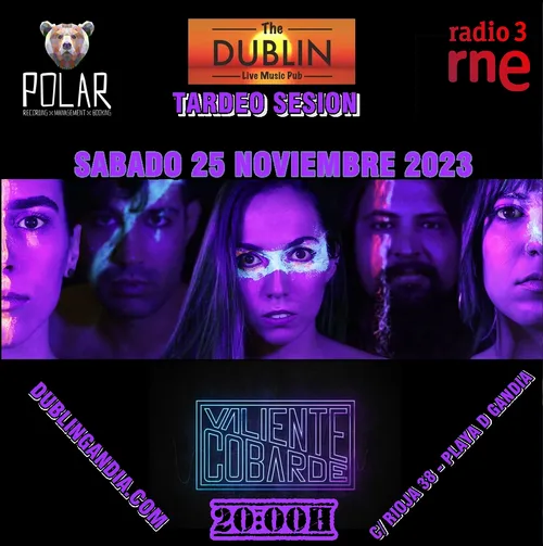 Cartel: VALIENTE COBARDE
