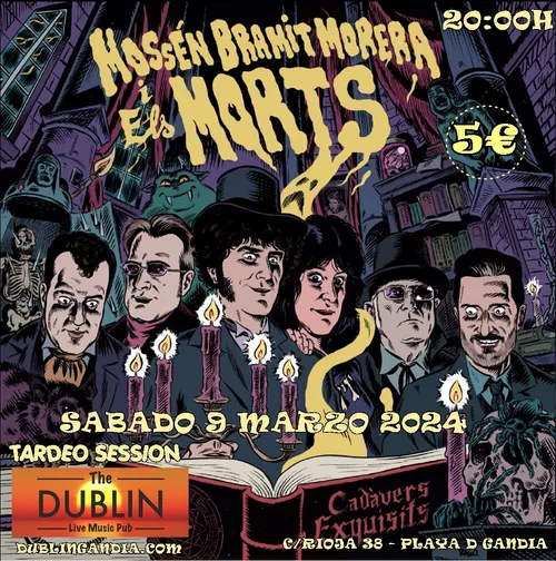 Cartel: MOSEM BRAMIT MORERA I ELS MORTS
