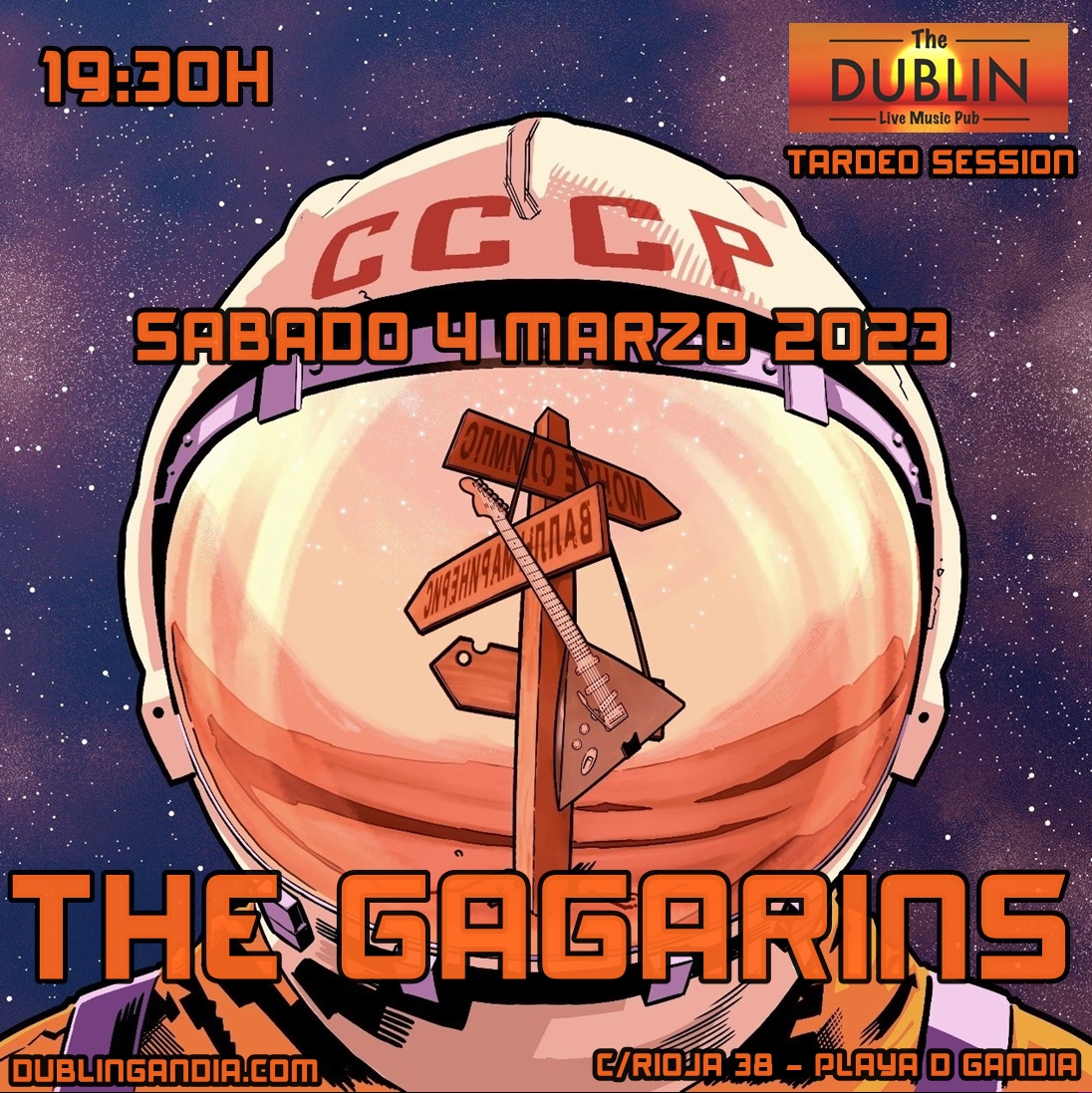 Cartel: THE GAGARINS