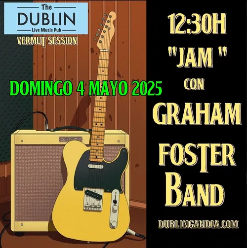 Cartel: GRAHAM FOSTER BAND