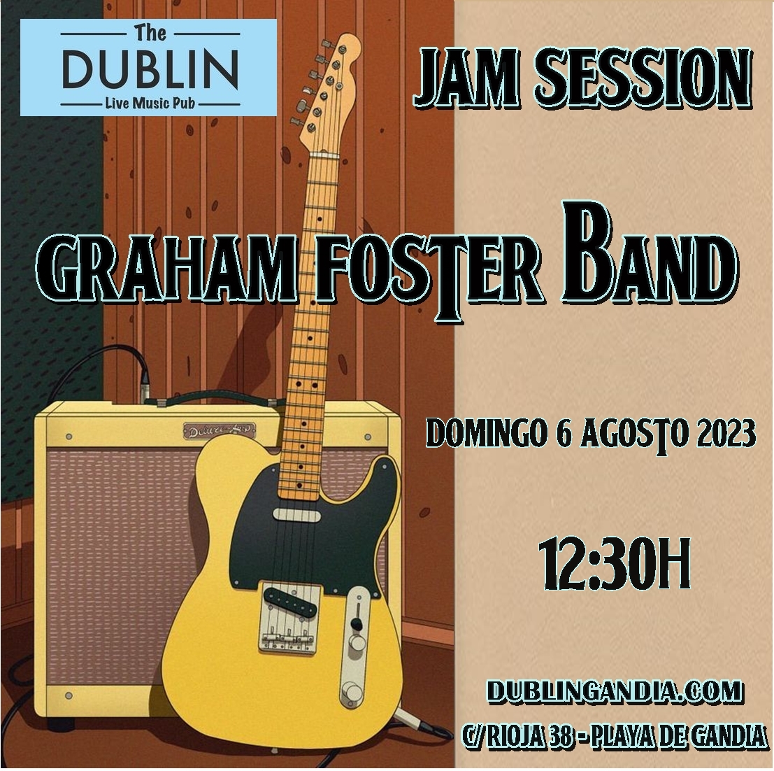 Cartel: GRAHAM FOSTER BAND