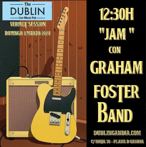 Cartel: GRAHAM FOSTER BAND