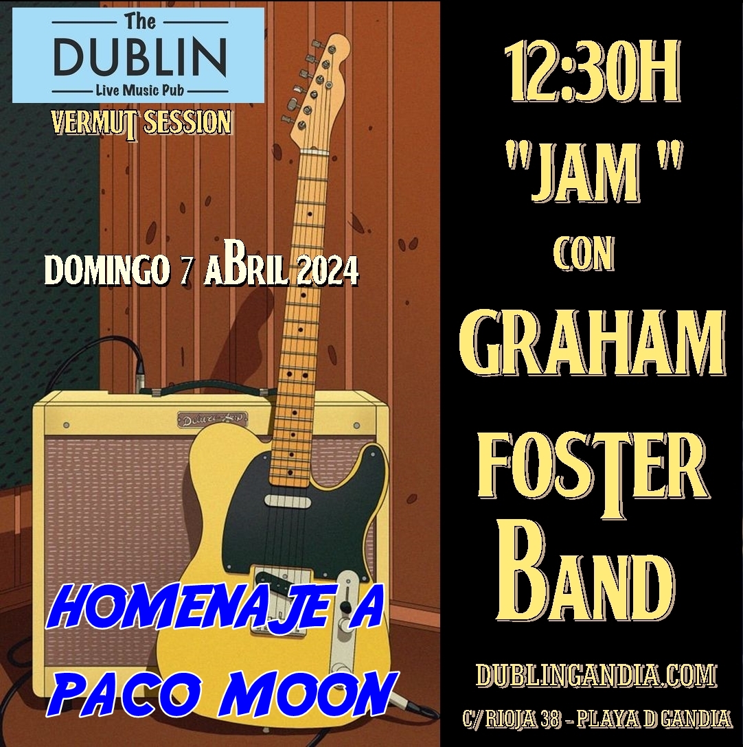 Cartel: GRAHAM FOSTER BAND