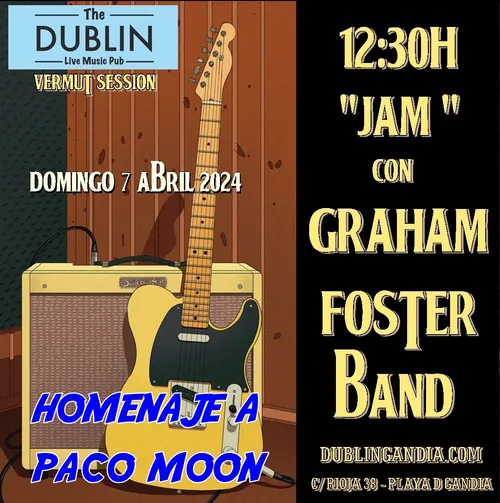 Cartel: GRAHAM FOSTER BAND
