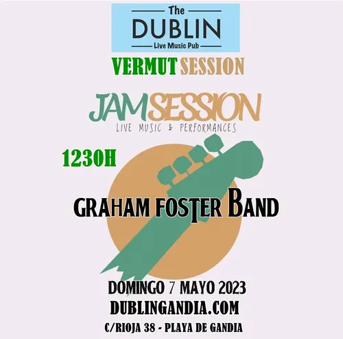 Cartel: GRAHAM FOSTER BAND