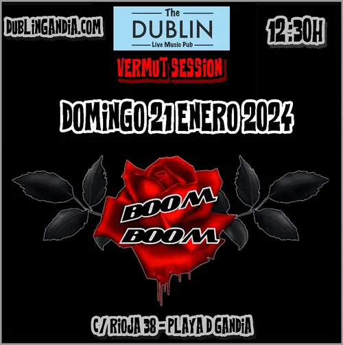 Cartel: BOOM BOOM