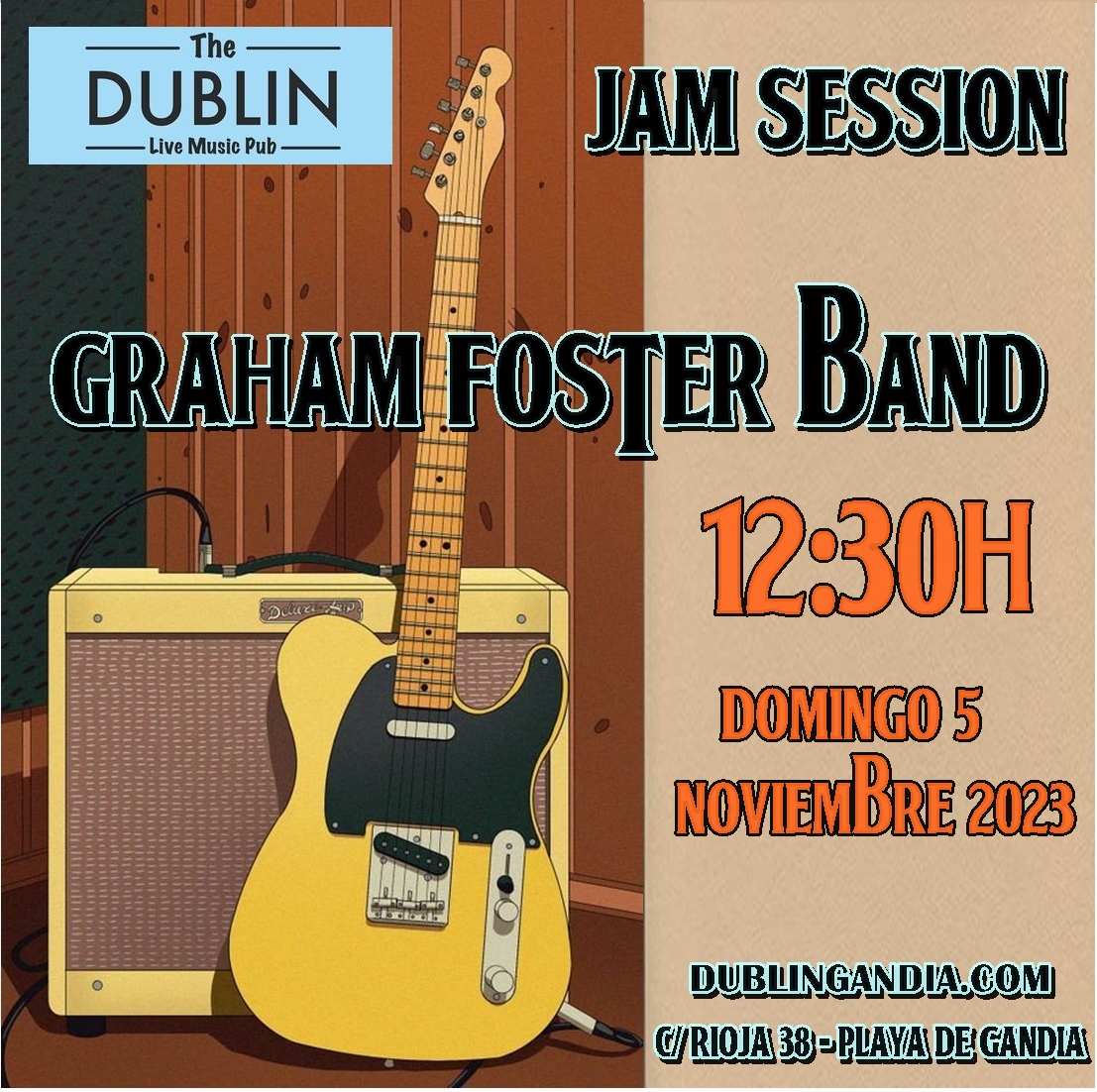 Cartel: GRAHAM FOSTER BAND