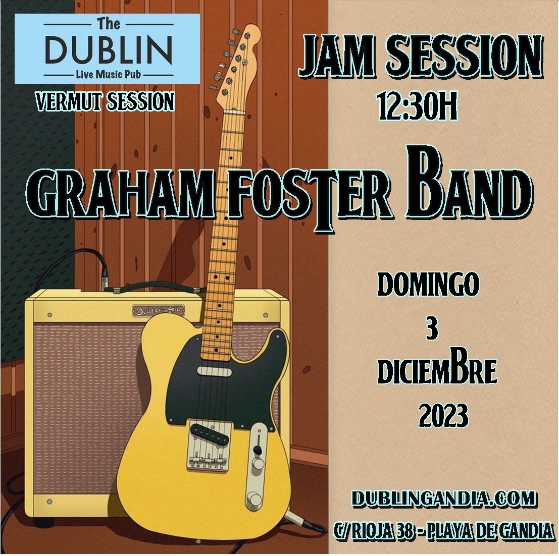 Cartel: GRAHAM FOSTER BAND