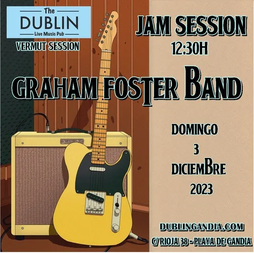 Cartel: GRAHAM FOSTER BAND