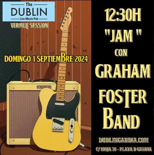 Cartel: GRAHAM FOSTER BAND JAM SESSION