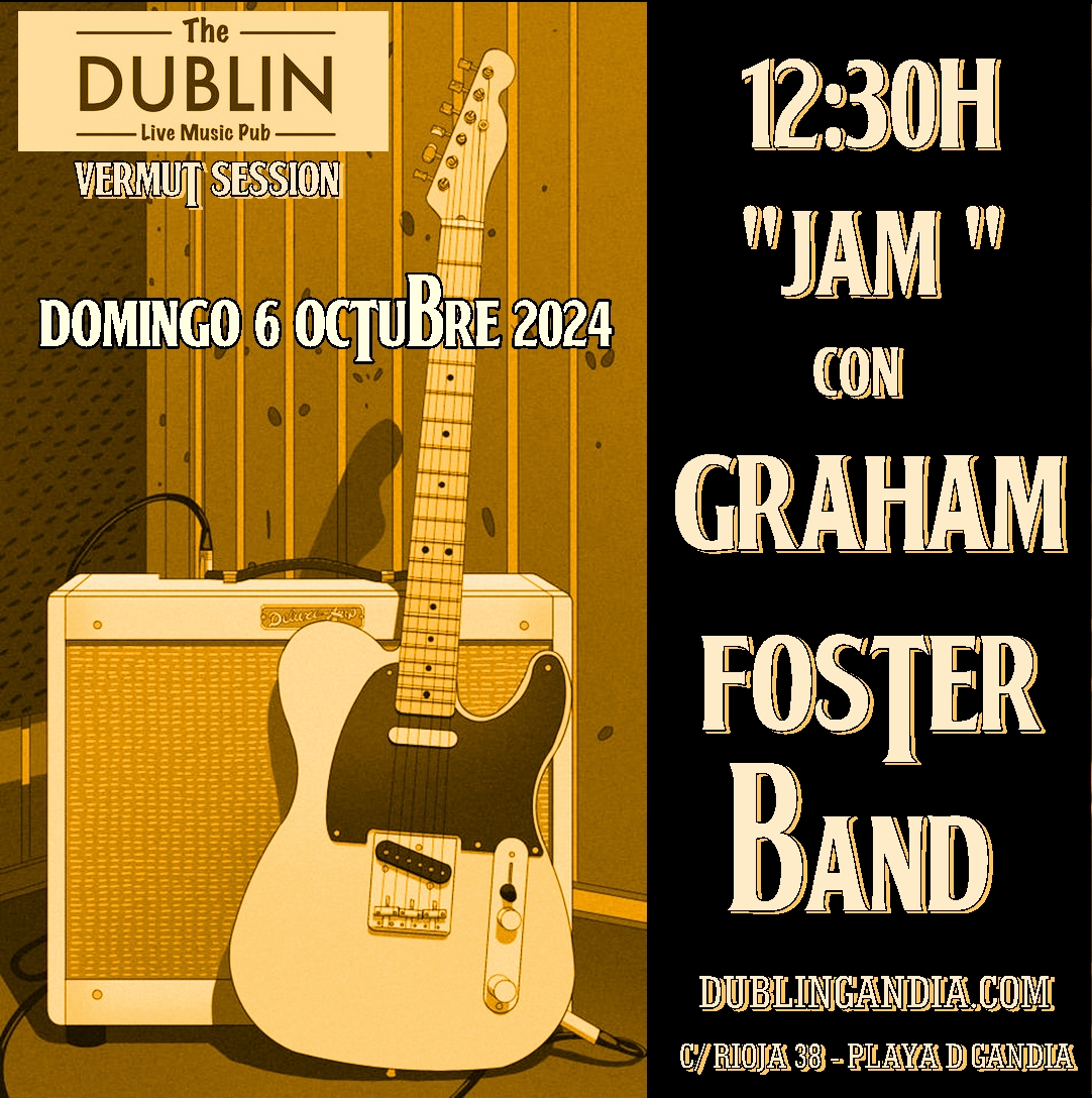 Cartel: GRAHAM FOSTER BAND JAM SESSION